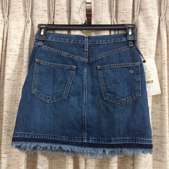 Rag & Bone/Jean Dive Mini Skirt - Picture 6 of 10